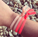 Grapefruit | Printed Popband Hair Bands | On-Wrist