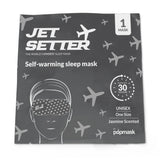 Jet Setter jasmine scented self-heating sleep mask (5 Pack) by Popmask