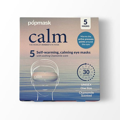 NEW! Calm Self Warming Pressure Point Eye Masks (5-pack)