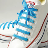 Bright Blue Poplaces | Shoe Laces | In-Shoe | Converse