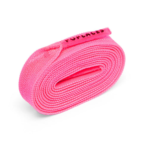 Neon Pink Poplaces | Shoe Laces